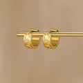 Celestial Gold Hoop Earrings