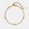 Luna Gold Bead Bracelet