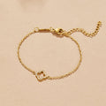 Luxe Crystal Clover Bracelet