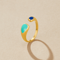 Turquoise Sahara Wrap Ring